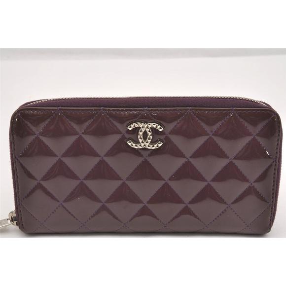 Auth Chanel Brilliant Enamel Matelasse #94761C32B - Picture 2 of 15